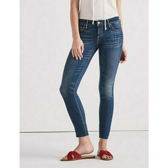 Lucky Brand Denim - LUCKY BRAND LOLITA MID-RISE SKINNY JEANS
